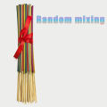 11 Clean Less Powder 22cm Flower and Grass Handmade Bamboo Stick Incense, Optional Jasmine Mint White Sage Rose Lavender Sandalwood Lemongrass Dragon Blood Flower Frankincense Cherry Blossom Vanilla Eucalyptus Mixed Fragrance, Suitable for Home Hotel O.... 
