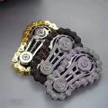 Chain Tooth Mechanical Flywheel Fidget Spinner Antistress Anxiety Metal Bike Chains Spinner EDC Toys for Children Adult Hand Toy. 