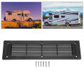 300x80mm Air Vents Louver Rectangle Air Outlet Grill Cover Ventilation Panel for RV Bus Trailer Kitchen Cabinet Return Air Grill. 