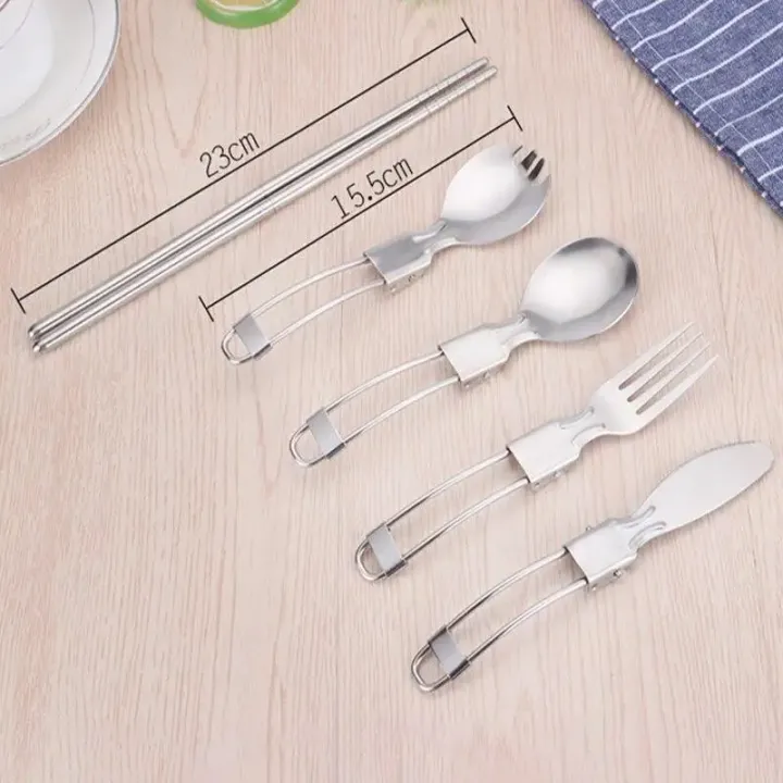 Fold%20Fork%20Spoon%20Stainless%20Steel%20Silver%20Foldable%20Cookware%20Portable%20Camping%20Outdoor%20Utensil%20Multi%20Purpose%20Chopsticks%20-%20Image%204