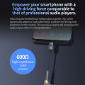 KZ AM01 Hi-Fi DAC Audio Adapter Type-C to 3.5mm Dual Chip IC Amplifier 32bit/384kHz Earphone Cable.