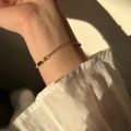 Sparkling Cubic Zircon Tennis Bracelets for Women Luxury Dainty Stackable Gold Color Chain Crystal CZ Banquet Wedding Jewelry.