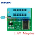 CH341A Programmer adapter+SOIC8 adapter+ SOP8 clip with cable+1.8V adapter CH341A EEPROM Flash BIOS USB programmer ZIF adapter. 