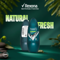 Rexona Men Motion Activated Natural Fresh with Charcoal Fresh 72hr 3X Stronger Protection Roll on 45ML (IMPORTED). 