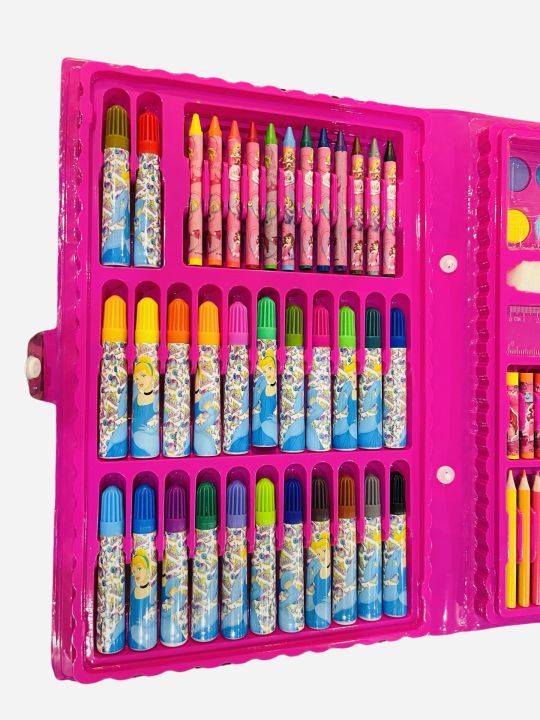 86pieces%20Multi%20Colouring%20Set%20with%20button%20box%20Colouring%20Kit%20Princess%20Character%20-%20Image%204