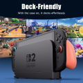 Savage Raven by Skull & Co. FissionGrip Revolutionary Split Protective Case Dockable Cover for  Switch 2 Game Console. 