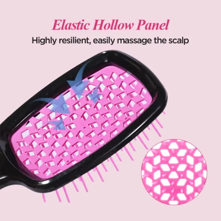 WANMEI%202pcs%20Fluffy%20Modeling%20Comb%20massage%20anti-static%20tangled%20hair%20hollow%20out%20comb%20for%20Wet%20Dry%20Hair%20salonhair%20salon%20Styling%20tools%20-%20Image%202