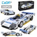 Cada 1:24 Technical Drift Racing Car C42 Sports Car Model Building Blocks City Endurance Sports-Car Bricks Toys For Kid . 