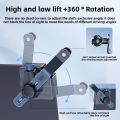 Aluminum Alloy Car Phone Holder Bracket Adjustable Multi-Angle Clasp Style Accessory for Arc Screen Mobile Phone Universal Mount. 