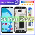 TFT Quality For Samsung S8 Plus G955 G955F LCD Display Touch Screen with Frame, For Galaxy S8+ Display Replacement. 