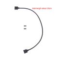 5V 3 Pin 12V 4pin ARGB Splitter Connector Extension Cable For PC Computer Fan Motherboard AURA RGB LED Strip Light. 