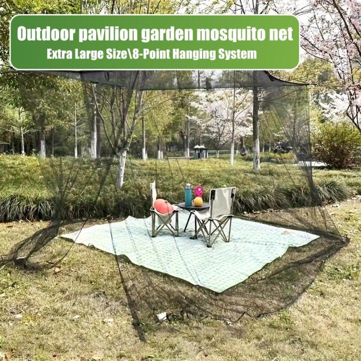 %20Mosquito%20Nets%20Palace%20Four%20Door%20King/Queen%20Double%20Size%20Home%20Single%20Beds%20Prevent%20Insect%20Outdoor%20Square%20Grace%20White%20Canopy%20Net%20-%20Image%204
