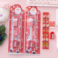 🚗Ready to ship from Thailand🚗Stationery Set Christmas Stationery Set cartoon Christmas gift new year pencil set. 
