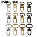 5 Pcs/Pack 13-19mm Metal Belt Strap Buckles Swivel Snap Spring Hook Lobster Clasp Clips Dog for Purse DIY Leather Craft Bag. 