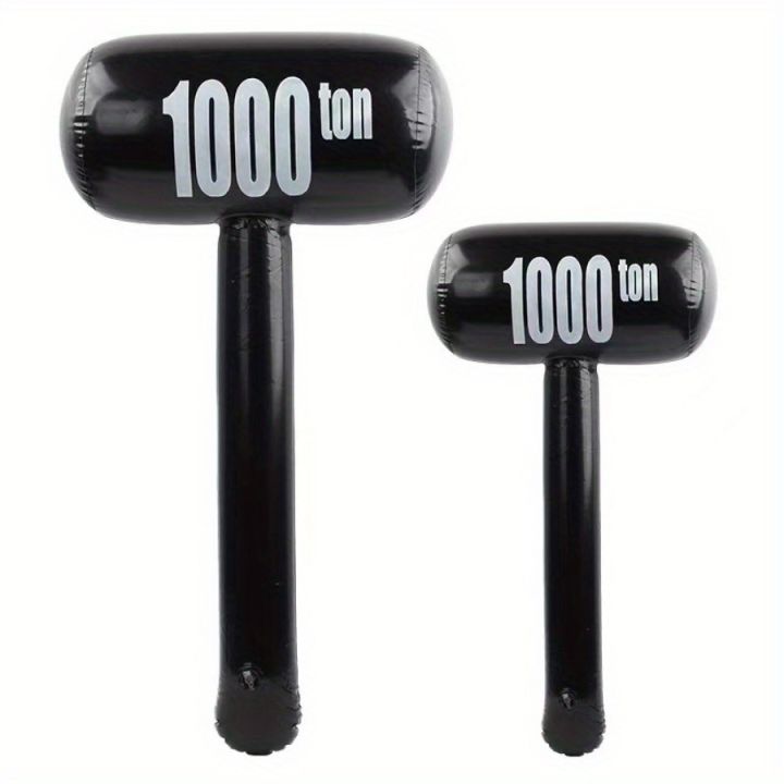 1pc Inflatable Hammer - Durable Plastic Material - Ideal for Outdoor Fun, Parties & Team Activities (Adults Only)