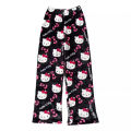 New Hello Kitty Pajamas Pants Anime Women's Pajama Pants Cartoon Couple Home Sleepwear Trousers Leisure Home Clothing. 