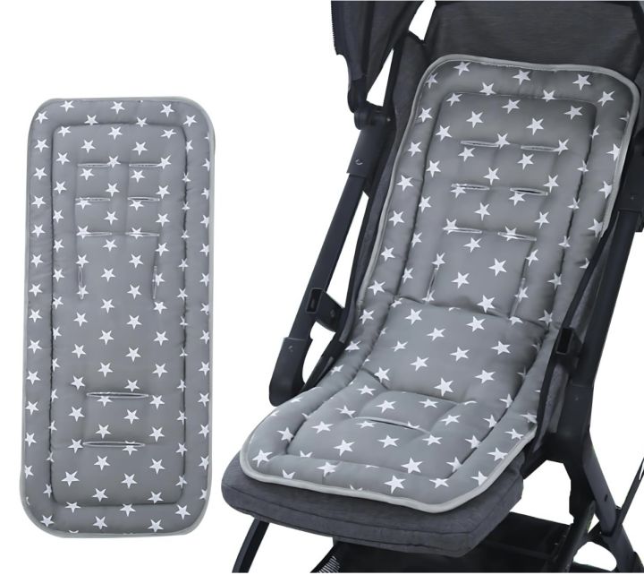 Comfortable Cotton Baby Stroller Pad Four Seasons General Soft Seat Cushion Child Cart Seat Mat Kids Pushchair Cushion Thickened