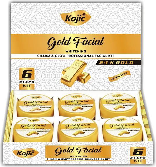 Kojic 24K Gold Facial Kit | Whitening