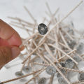 50pcs/Bag Brown Pure Cotton Soybeans Core Candles Smokeless Wicks 10cm Candle Making Supplies Accessories.