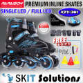 Papaison Roller Skates Blades With Safety Gears Kids. 