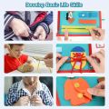 Montessori Travel Toy Felt Activity Quiet Books Busy Board Activity Educational Sensory Learning Book.