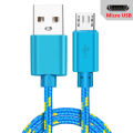 1/2/3M Micro USB Cable Fast Charging Cable For  Android Mobile Phone Data Cable For   Micro USB Charger Wires. 