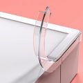 Transparent PVC Baby Protection Strip With Double-Sided Tape Anti-Bumb Kids Safety Table Edge Furniture Guard Corner Protectors. 