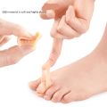 2Pcs Toe Straightener Thumb Valgus Protector Silicone Gel Foot Fingers Bunion Adjuster Feet Pads Foot Care Tool. 
