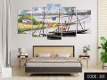 5Pcs In 1 Set Wall Canvas Art Ready to Hang for Living Room or Bedroom Home Decoration On Wall Canvas Painting Wall. 