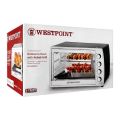 Westpoint Convection Rotisserie Oven with Kebab Grill - WF-6300 RKC - 65 Liter - Black. 