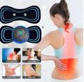 Full Body Mini Butterfly Massager Stick with 8 Modes & 19 Levels | Electric Rechargeable Massage Pad Gun for Neck, Back and Pain Relief for Men/ Women | EMS TENS Device Muscle Therapy Machine. 