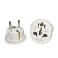 EU Plug Adapter 16A 250V Travel Adapter Converter 2 Round Socket High Quality Universal AU US UK CN To EU KR Wall Socket Outlet.