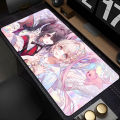 Needy Girl Overdose Anime Pink Mouse Pad Keyboard Gaming Accessories Carpet Large Mousepad Pc Gamer Cabinet Laptop XXL Desk Mat. 