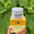 Night Cream Anti-Acne For clean and clear skin -10Gm ( Thailand). 