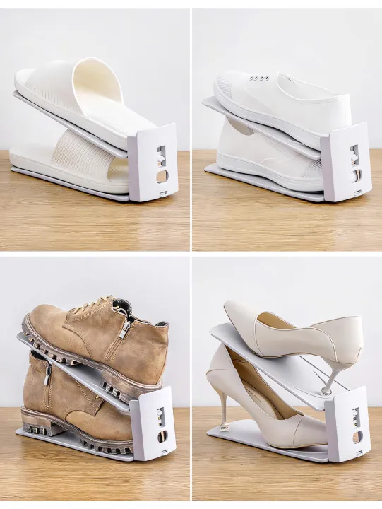 2/4/8PCS%20Space%20Saving%20Shoe%20Rack%202-Layer%20Adjustable%20Expandable%20Shoe%20Shelf%20for%20Closet%20Easy%20Assembly%20Shoe%20Organizer%20-%20Image%202