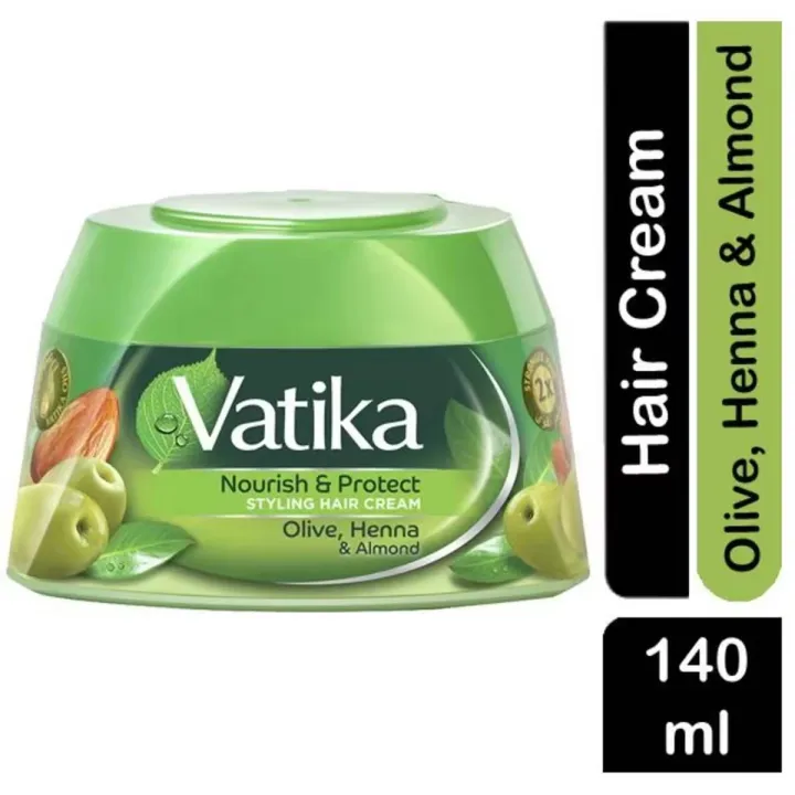 VATIKA NATURALS NOURISH & PROTECT STYLING HAIR CREAM 140ML