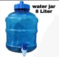 Manual Plastic Water Jar With Tap (8 L) -
Water Bottle/cane.. 