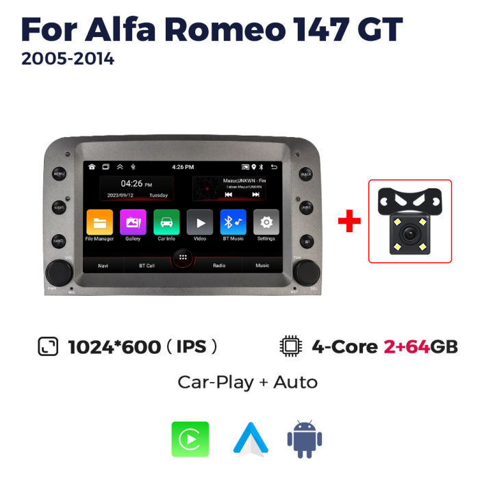 7inch%20Android%2015%20Car%20Radio%20For%20Alfa%20Romeo%20147%20GT%202005-2014%20Multimedia%20Player%20%20Intelligent%20System%20Support%20Carplay%20Android%20Auto%20-%20Image%207