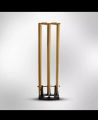 Best Cricket Wicket with Base Spring Back Cricket Stumps. 