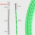 Universal Wire Threading Device 5-30M Spring Rope Pulling Device With Pulley Fish Tape Wire Puller Through Wall Wire Threader. 