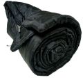 Portable bed mattress cushion black size 25/72 inches.