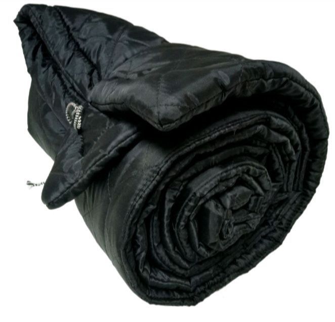 Portable bed mattress cushion black size 25/72 inches