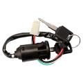 ATV Ignition Switch Key With Wire & Lock for Most Quad Dirt Bikes 50cc/70cc/110cc/125cc/150cc/250cc Motorbike ATV Quad Dirt Bike. 
