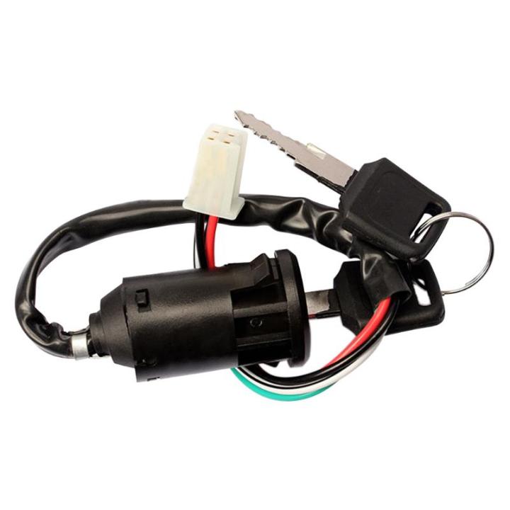ATV%20Ignition%20Switch%20Key%20With%20Wire%20&%20Lock%20for%20Most%20Quad%20Dirt%20Bikes%2050cc/70cc/110cc/125cc/150cc/250cc%20Motorbike%20ATV%20Quad%20Dirt%20Bike%20-%20Image%203
