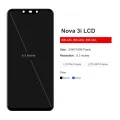 6.3 inch For Huawei Nova 3i LCD Display with Frame Touch Screen Replacement P Smart Plus Display INE-LX1 LX2 LCD Screen. 