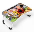 " Multi-function and Removable Stand Folding Computer Laptop Desk Small Bed Desk Simple Dormitory Lazy Table Bed with Laptop Table with Holder Slot Portable Table Stand for Laptop Tablet Reading Table - cloth stand". 