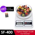 Digital Kitchen Weight Scale Machine SF400 Model Mini Weight Measuring Scale with Digital Display weight scale for kitchen. 