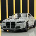 1:36 BMW M4 CSL Sport Car Alloy Diecast Car Model Toy With Pull Back For Children Gifts Toy Collection D163. 