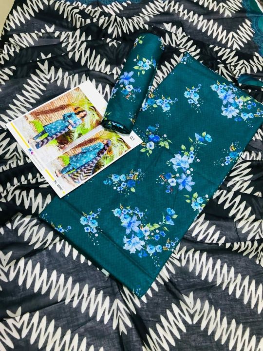 Apparel 360-unstitched IDENTIC SELERATES PRTED LAWN VOLUME 11 2023 COLLECTION BY REGALIA TEXTILE