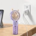 Mini fan Portable fan Desk Fan High Velocity Electric Fan USB Rechargeable Student Fan Design Mini Fan Portable Hand Held Fan For Office 1Pcs | Electric fan mini for school kids rechargeable fan for students. 
